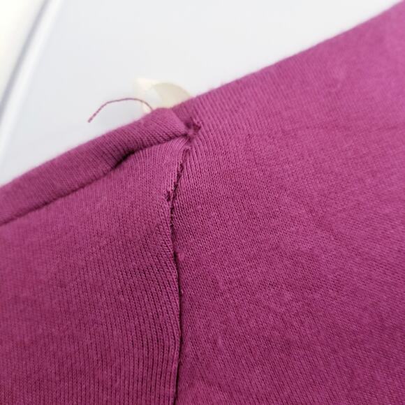 Sky Purple Halter Dress Braided Thick Belt Empire Waist Y2K Style - Picture 11 of 14